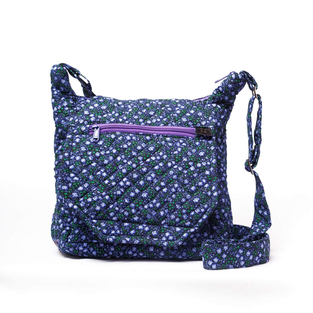Lavender Blue Sling Bag