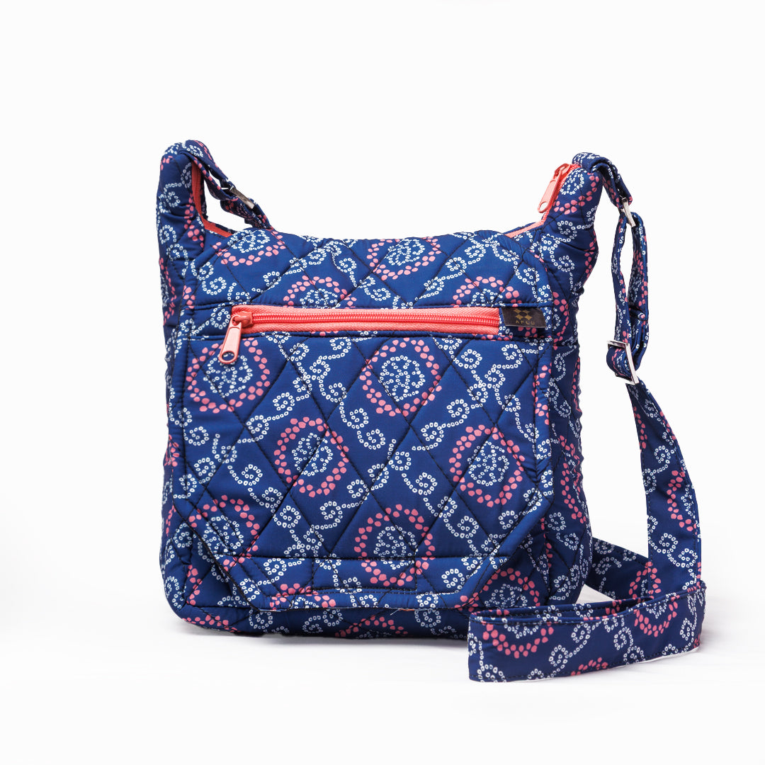 Daisy Blue Sling Bag