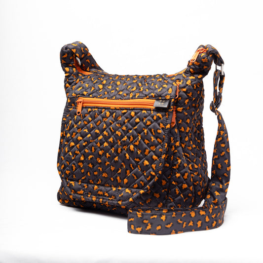 Leopard Orange Sling Bag