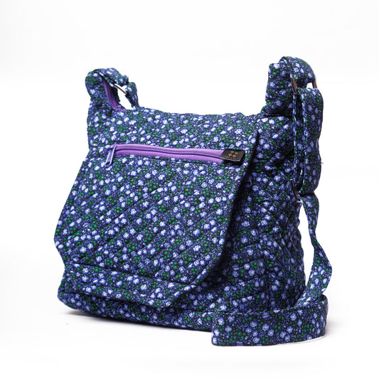 Lavender Blue Sling Bag