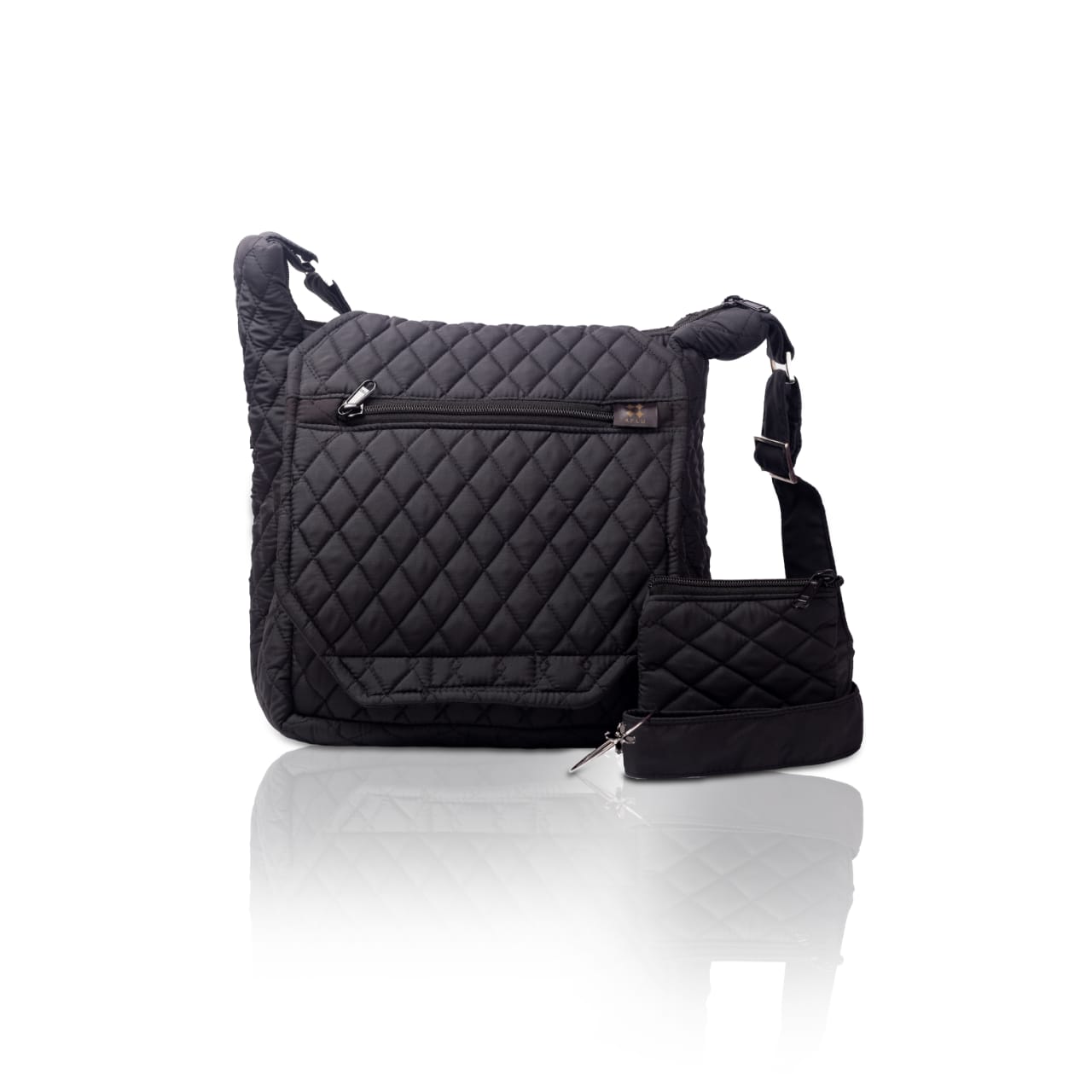 Matte Black Sling Bag