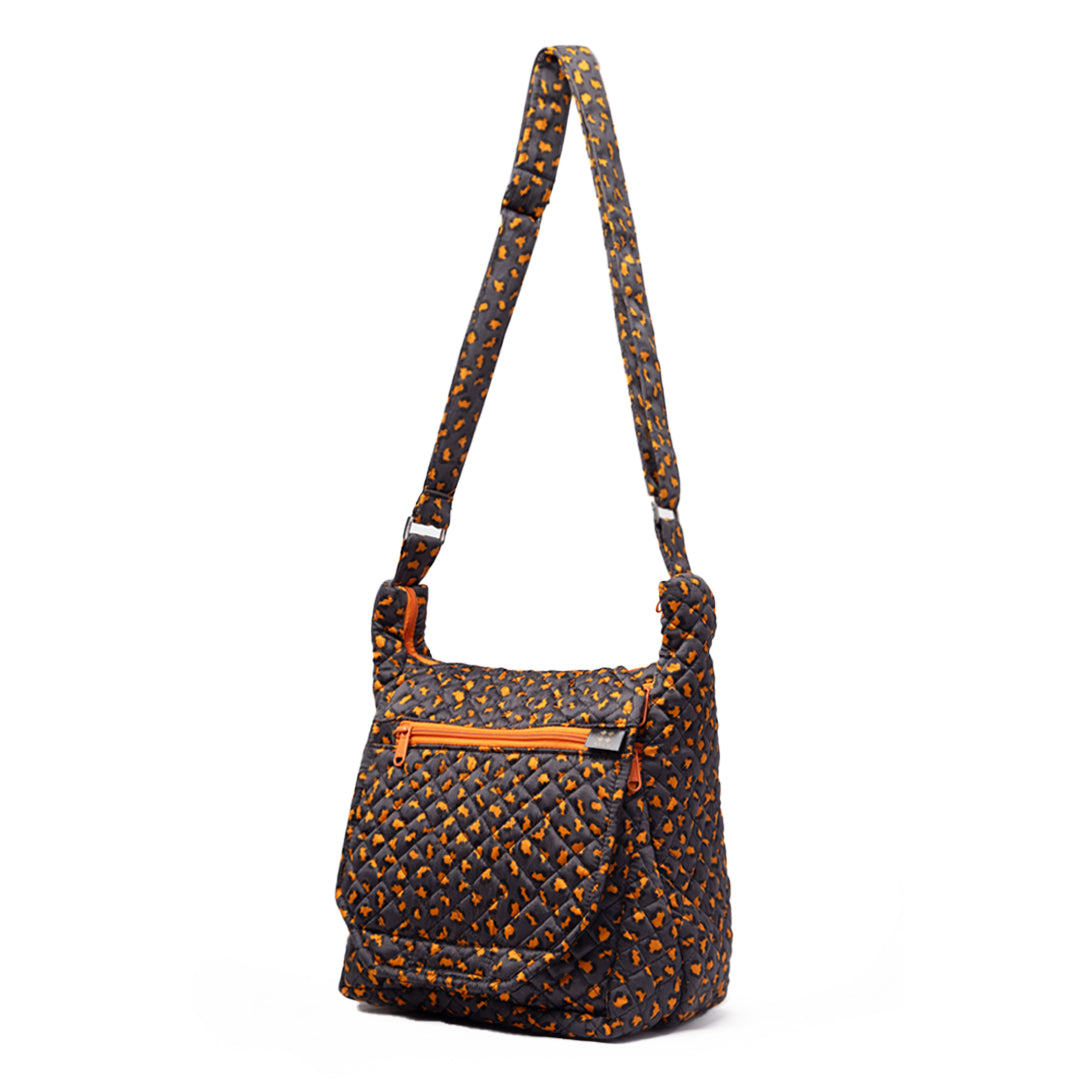 Leopard Orange Sling Bag