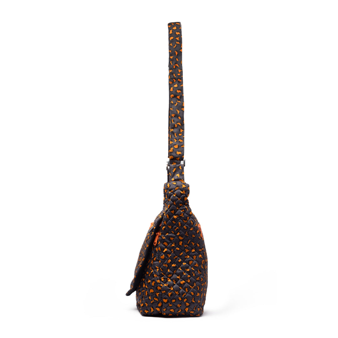 Leopard Orange Sling Bag
