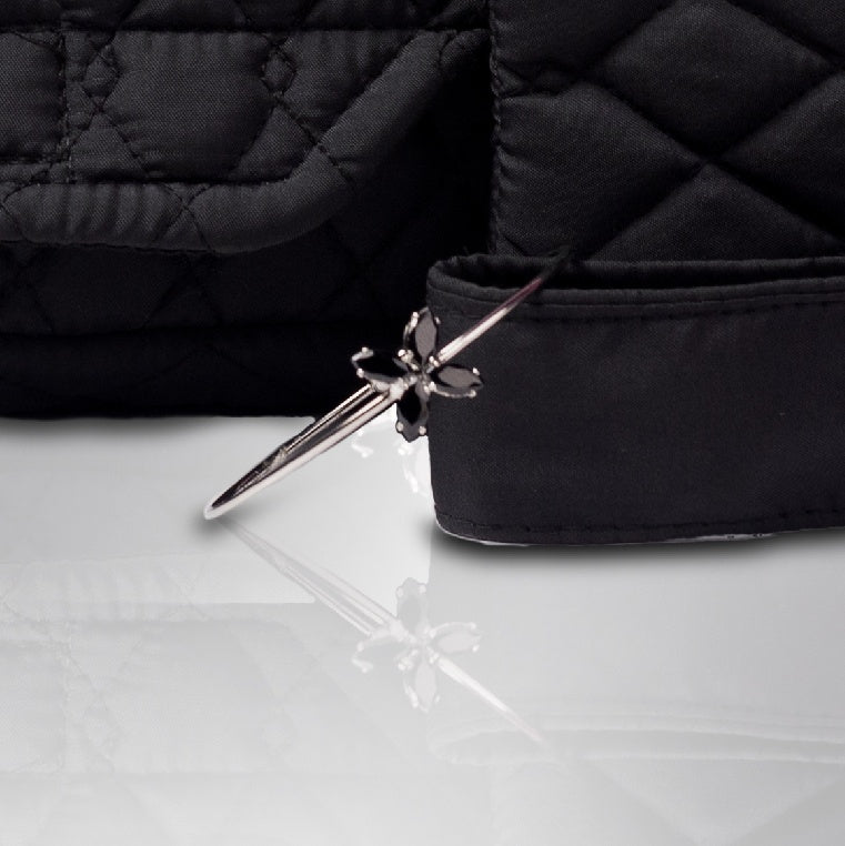 Matte Black Sling Bag